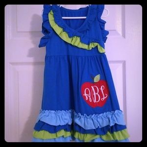 Monogrammed dress